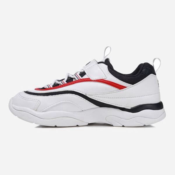 Fila Ray Td Boy's Sneakers - White/Red/Navy,NZ 75-79825